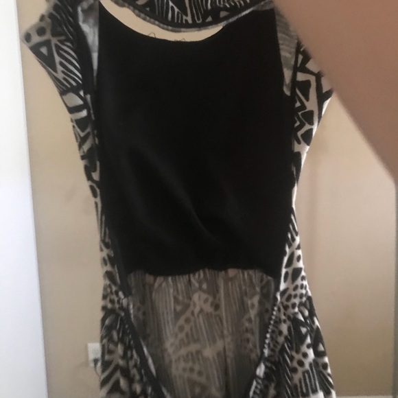 pacsun skater girl black and white dress - Picture 3 of 3